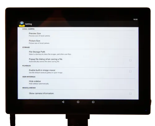 foto mikroskopový digitální fotoaparát Levenhuk 5M s LDC obrazovkou 9,4",  6