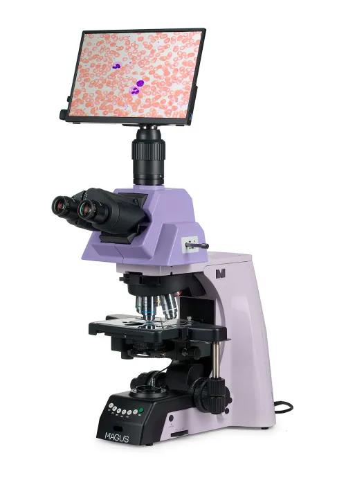 foto biologický digitální mikroskop MAGUS Bio D290T LCD,  2