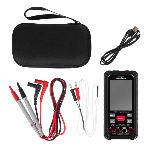 fotografie digitální multimetr Ermenrich Zing TC40,  8