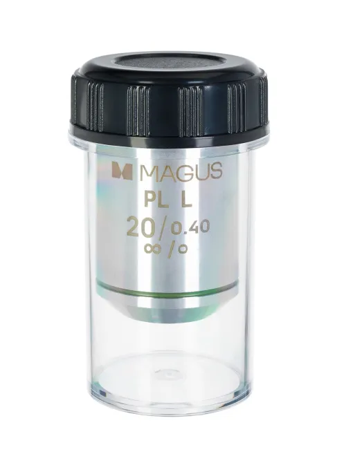 fotografie objektiv MAGUS 20PLL 20х/0,40 Plan L WD 8,80 mm,  2