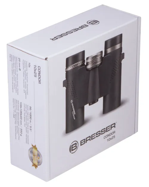 foto binokulární dalekohled Bresser Condor UR 10x25,  12