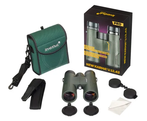fotografie binokulární dalekohled Levenhuk New Karma PRO ED 12x42,  4