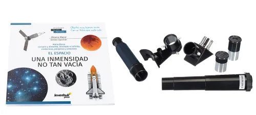 foto hvězdářský dalekohled Levenhuk Discovery Spark 506 AZ s knížkou,  3