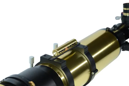 snímek dvojitý skládaný solární hvězdářský dalekohled Coronado SolarMax III 90 mm se systémem RichView a BF15,  9