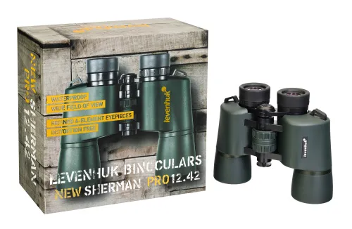 foto binokulární dalekohled Levenhuk New Sherman PRO 12x42,  5