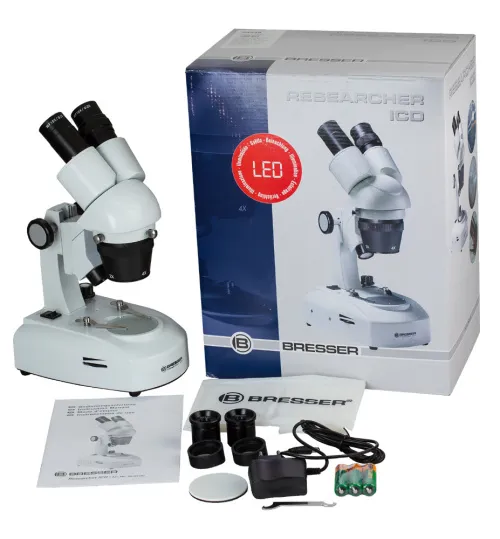 obrázek mikroskop Bresser Researcher ICD LED 20–80x,  3