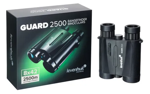 fotografie binokulární dalekohled Levenhuk Guard 2500 s dálkoměrem,  3