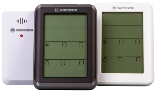 obrázek thermohigrometr Bresser National Geographic s hodinami, bílé,  3