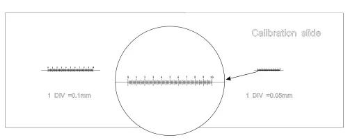 fotografie kalibrační sklíčko MAGUS CS3 (0,01/ 0,05/ 0,1),  6