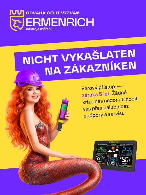 obrázek digitální vodováha Ermenrich Verk LQ30,  10