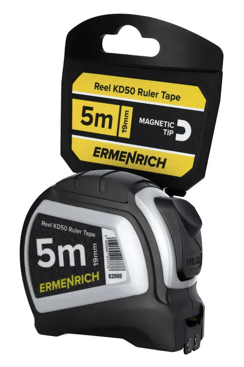 snímek svinovací metr Ermenrich Reel KD50,  6