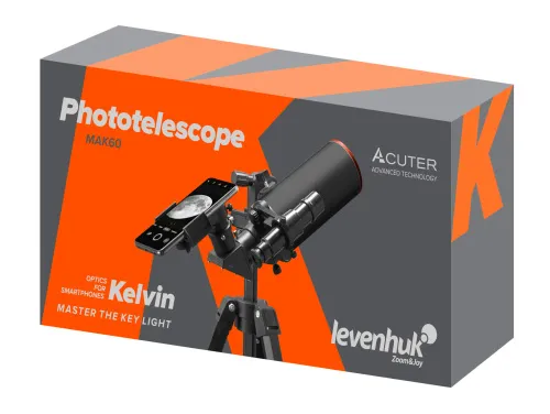 snímek fototeleskop Levenhuk Kelvin MAK60 mini AZ,  12
