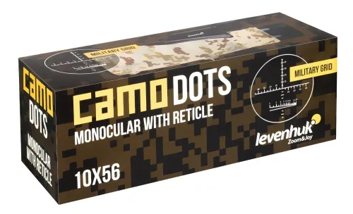 foto monokulární dalekohled se zaměřovačem Levenhuk Camo 10x56,  13