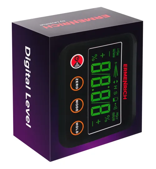 snímek digitální vodováha Ermenrich Verk LQ40,  6