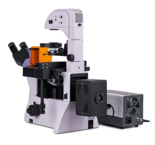 fotografie fluorescenční inverzní digitální mikroskop MAGUS Lum VD500 LCD,  5