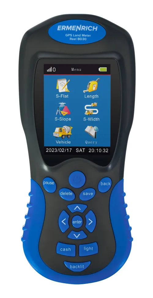 obrázek gPS měřič pozemků Ermenrich Reel BD30, modrý,  4