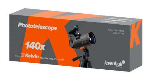 foto fototeleskop Levenhuk Kelvin Nova PLUS MAK 70/750,  6