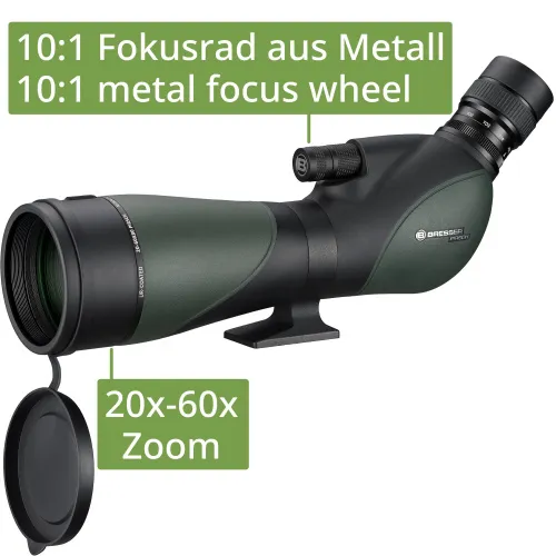 foto pozorovací dalekohled Bresser Pirsch 20–60x80 45°,  3