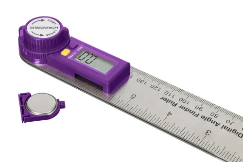 obrázek digitální úhloměr Ermenrich Verk DR30 s metrem,  8