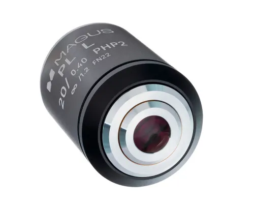 obrázek objektiv MAGUS 20HP, 20х/0,40 Plan L phase PHP2 ∞/1,2 WD 8,0 mm,  3