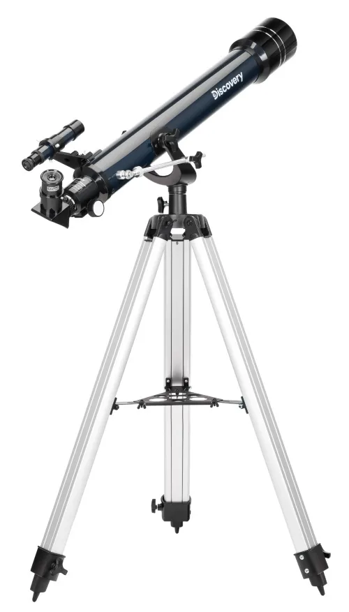 snímek hvězdářský dalekohled Levenhuk Discovery Spark 707 AZ s knížkou,  7
