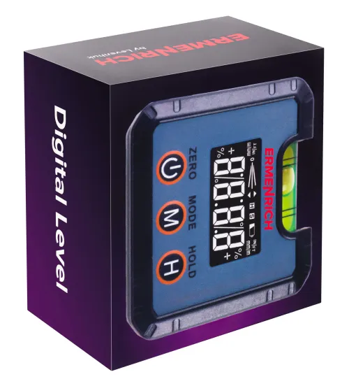 obrázek digitální vodováha Ermenrich Verk LQ30,  6