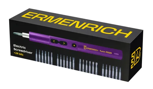 snímek elektrický šroubovák Ermenrich Tunn PD20,  9