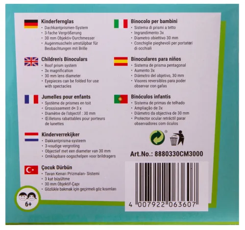 snímek binokulární dalekohled pro děti Bresser Junior 3x30,  14