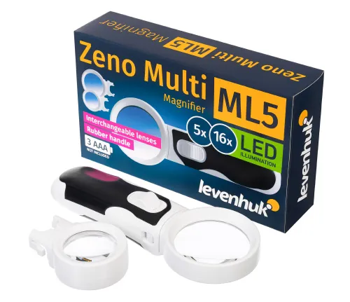 foto lupa Levenhuk Zeno Multi ML5,  2
