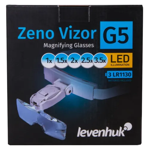snímek lupa Levenhuk Zeno Vizor G5,  12