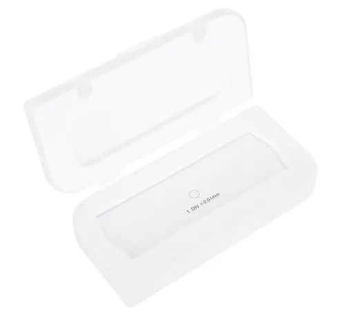 foto kalibrační sklíčko MAGUS CS1 (0,01),  3