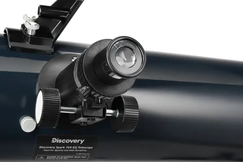 fotografie hvězdářský dalekohled Levenhuk Discovery Spark 769 EQ s knížkou,  10