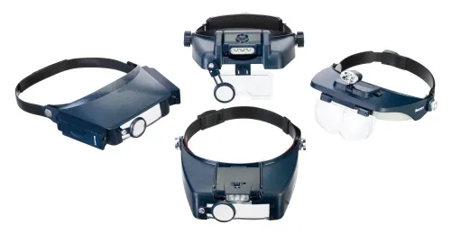 foto náhlavní lupa Levenhuk Discovery Crafts DHD 10,  3