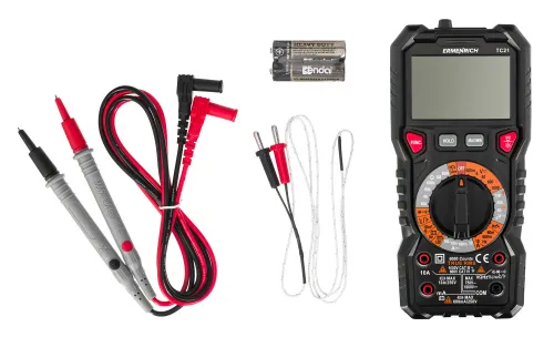 foto digitální multimetr Ermenrich Zing TC21,  6