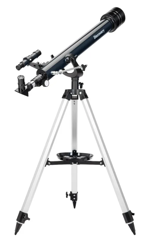 fotografie hvězdářský dalekohled Levenhuk Discovery Spark 607 AZ s knížkou,  7