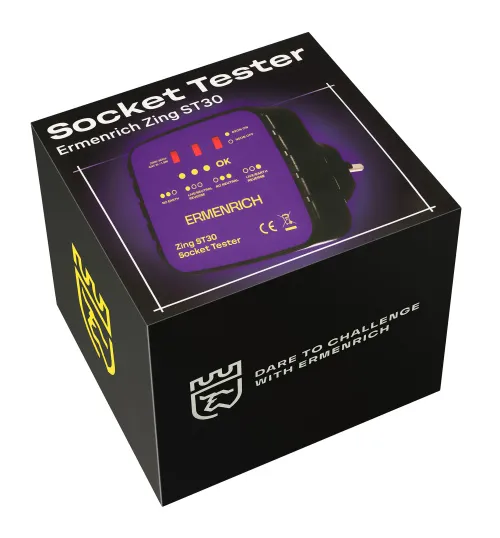 obrázek tester zásuvek Ermenrich Zing ST30,  5