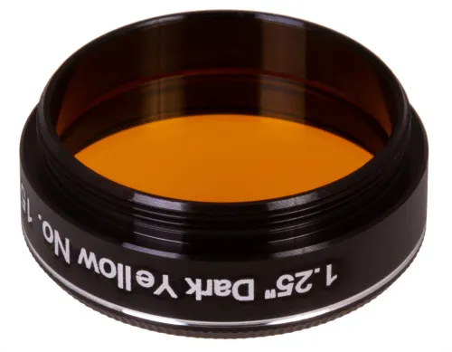 foto filtr Explore Scientific tmavě žlutá N15 1,25",  3