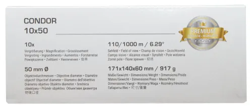 snímek binokulární dalekohled Bresser Condor UR 10x50,  15
