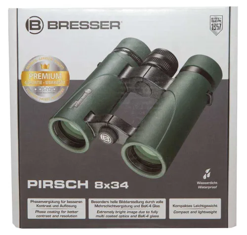 fotografie binokulární dalekohled Bresser Pirsch 8x34,  12