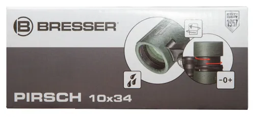 foto binokulární dalekohled Bresser Pirsch 10x34,  16