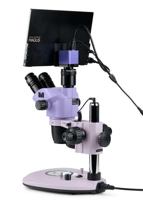 snímek digitální stereomikroskop MAGUS Stereo D8T LCD BASE,  6