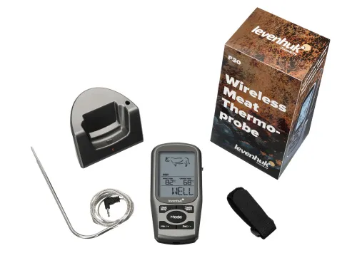 foto bezdrátový kuchyňský teploměr Levenhuk F30,  2