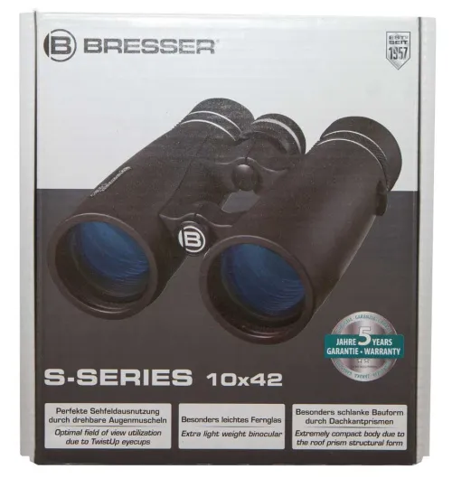 obrázek binokulární dalekohled Bresser S-Series 10x42,  12