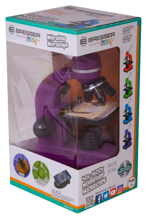 snímek mikroskop Bresser Junior Biolux SEL 40–1600x,  11