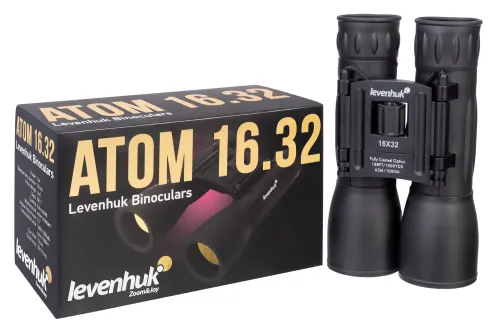snímek binokulární dalekohled Levenhuk Atom 16x32,  2