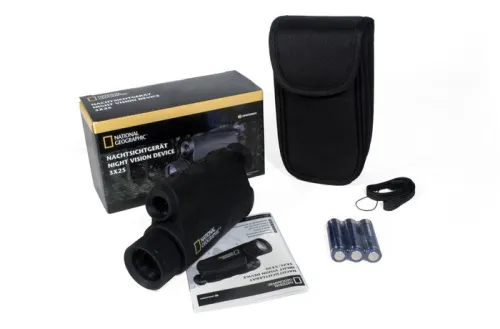snímek monokulár pro noční vidění Bresser National Geographic 3x25,  6