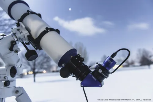 fotografie hvězdářský dalekohled Meade řady 6000 115 mm ED triplet APO OTA,  13