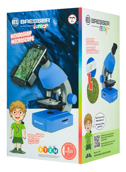 foto mikroskop Bresser Junior 40–640x,  12