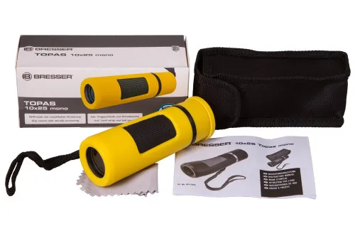 foto monokulární dalekohled Bresser Topas 10x25,  6