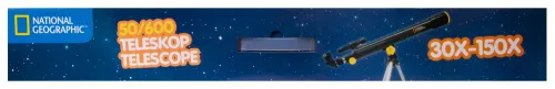 obrázek hvězdářský dalekohled Bresser National Geographic 50/600 AZ,  14
